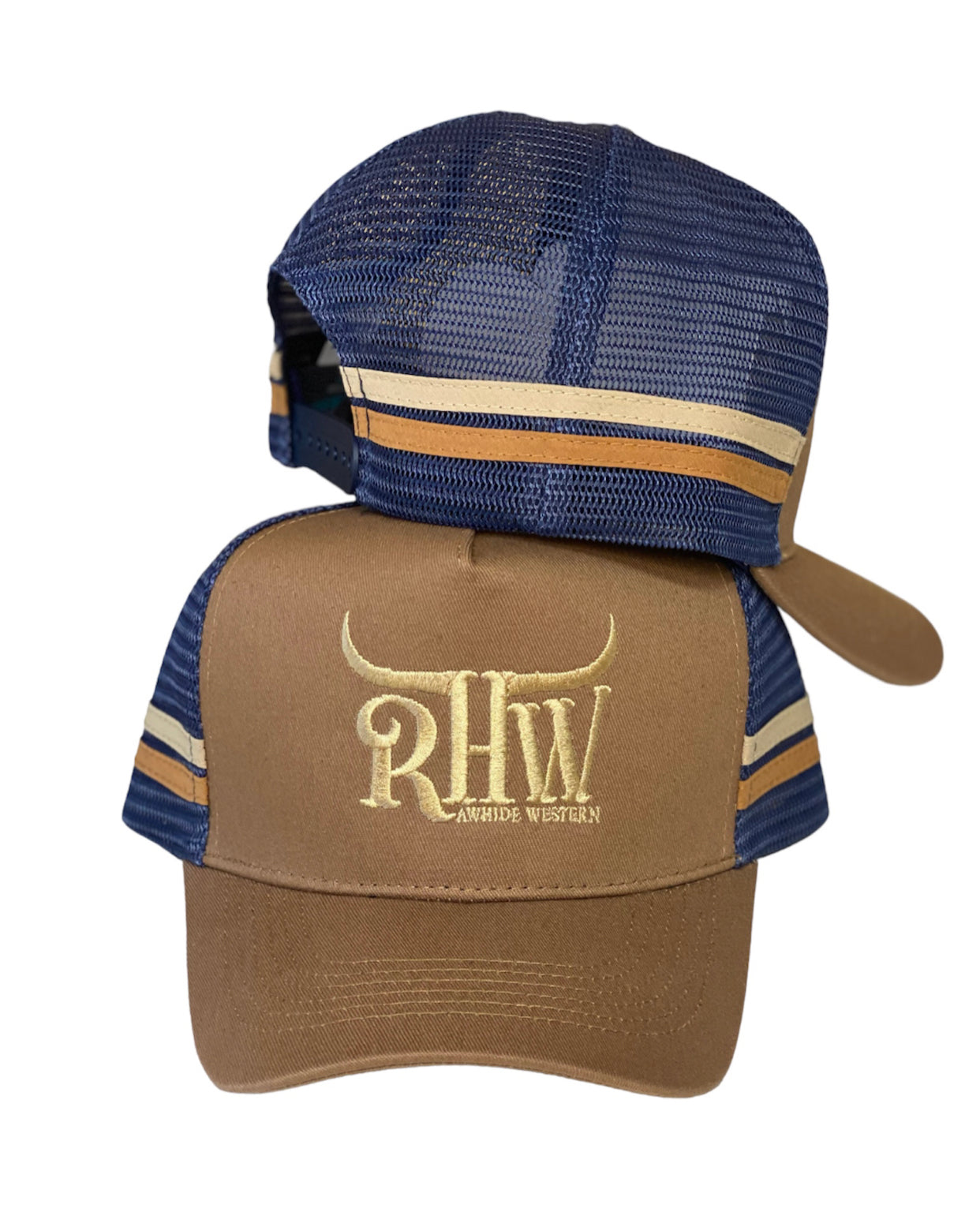 Tan Cowboy Trucker Cap