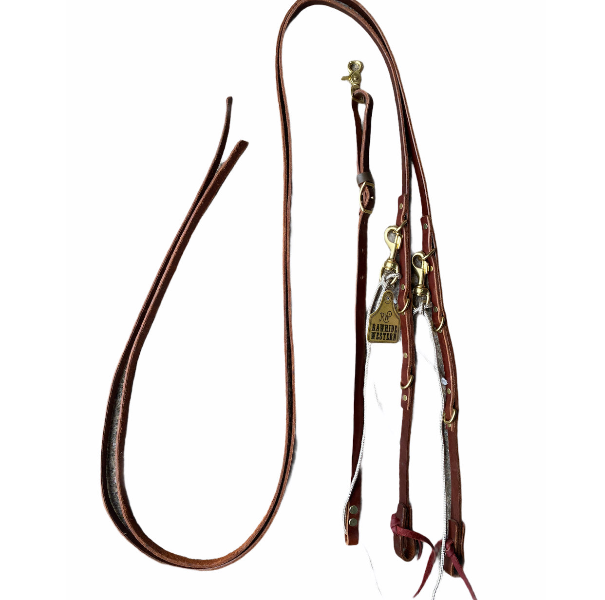 German Martingale Split Reins – Shallow Creek Bits