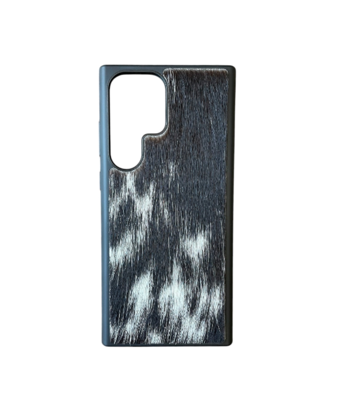 A8720 - Samsung S23 Ultra Hair on Hide Leather Case