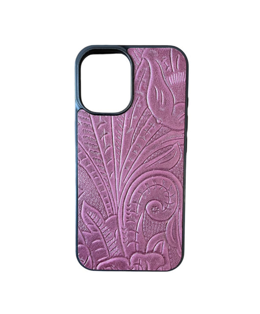 A8805 - IPhone 16 Tooled Leather Case