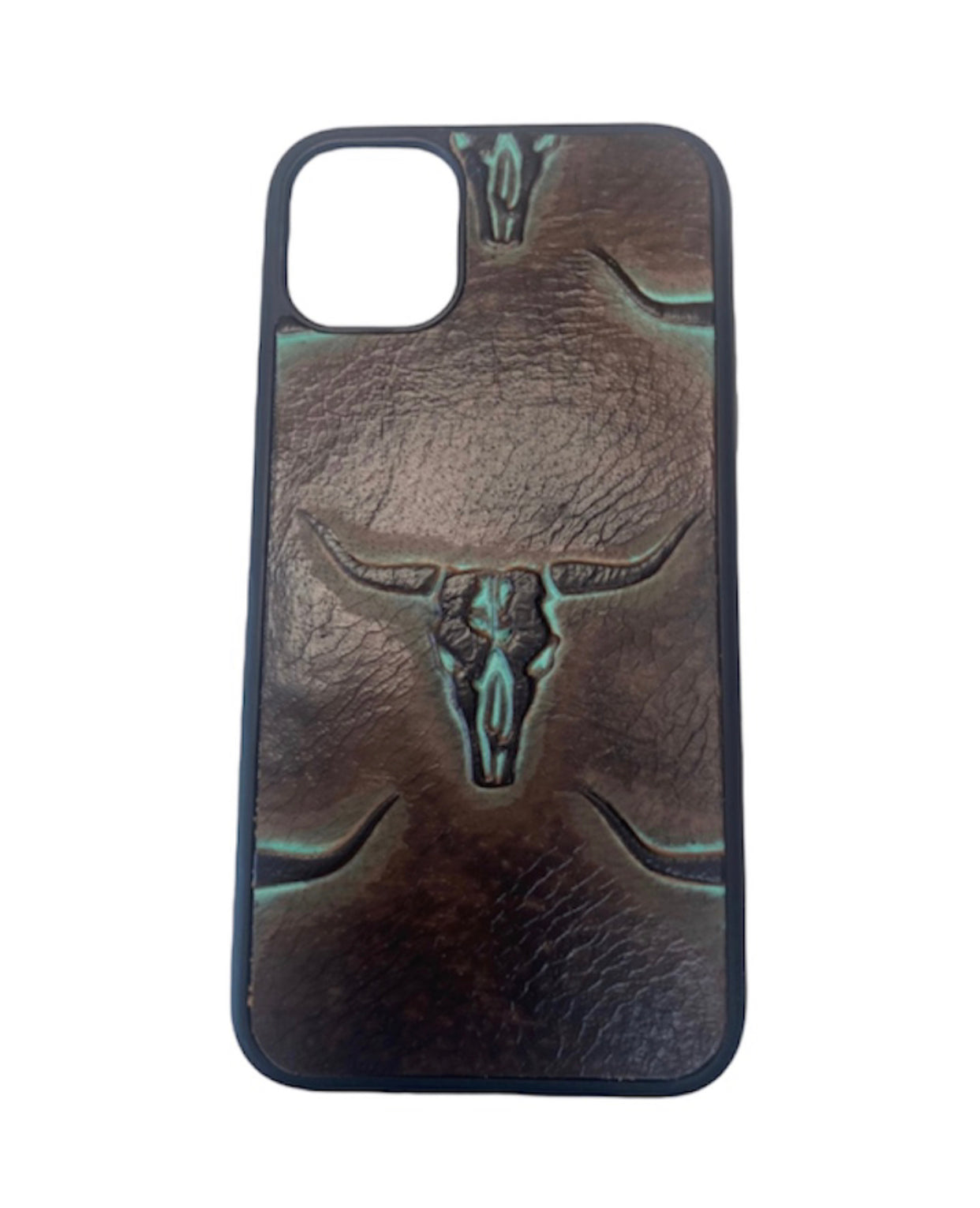 A8584 - IPhone 12 Pro Max Tooled Leather Case