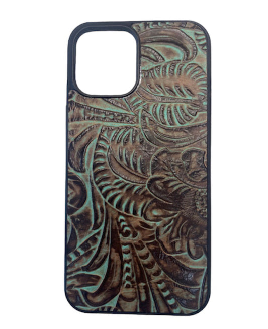 A8606 - IPhone 15 Pro Max Tooled Leather Case