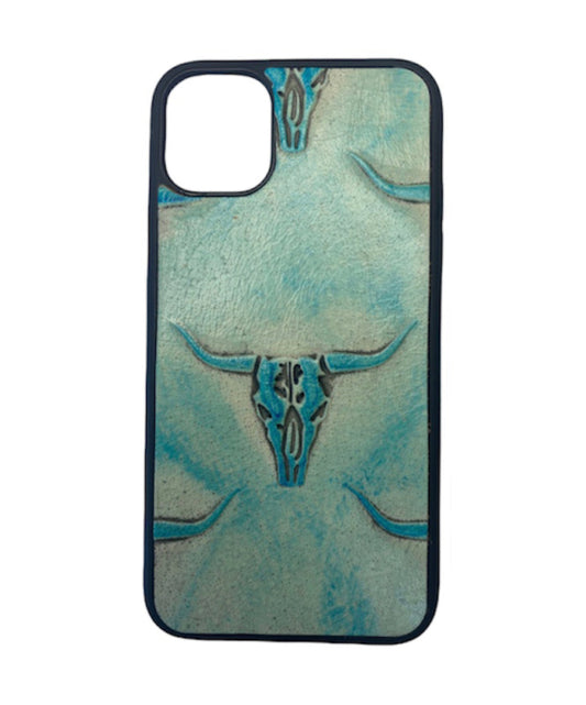 A8660 - IPhone 15 Pro Tooled Leather Case