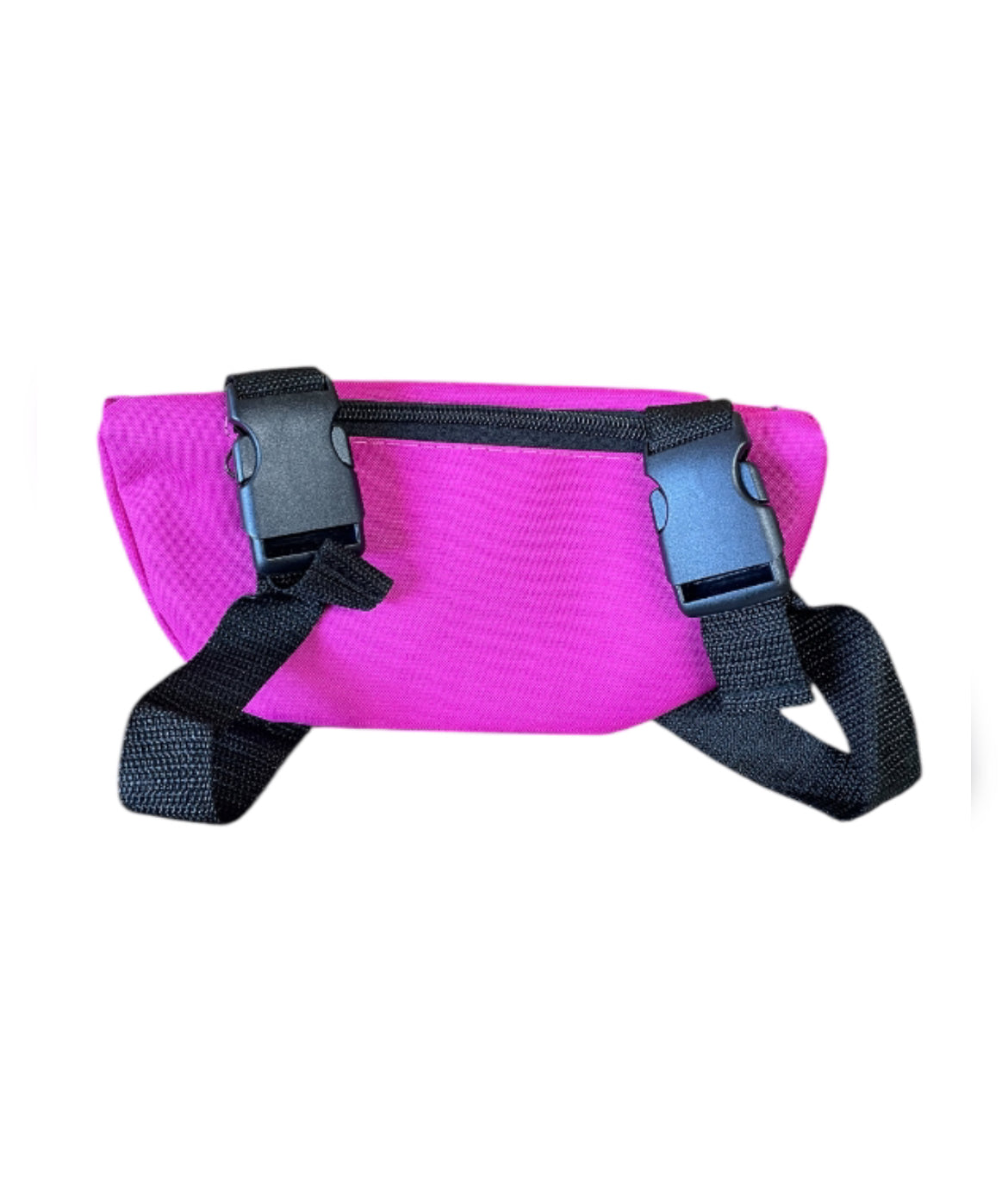 T5528P - Pink Nylon Saddle Pouch