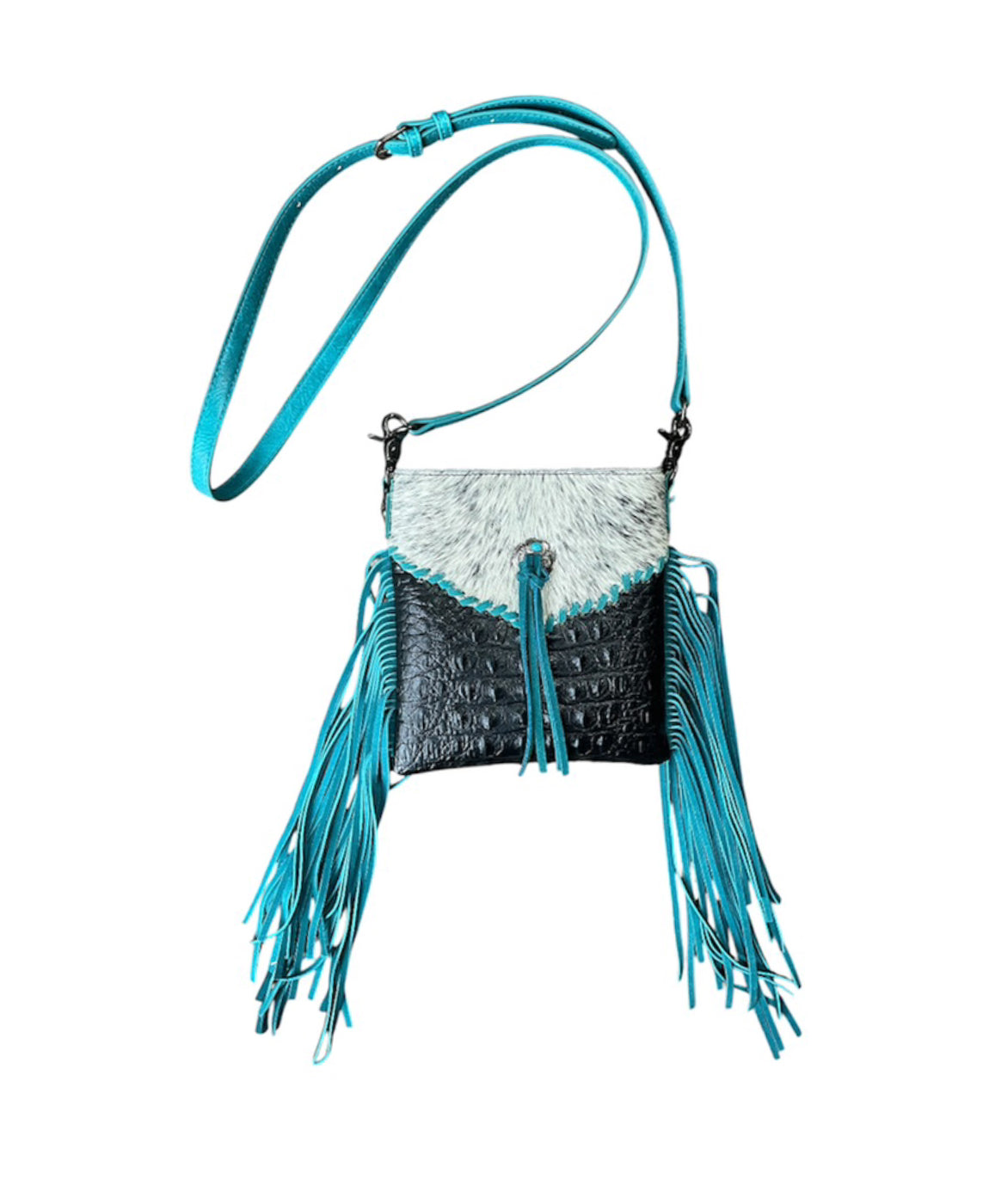 MW12688360TQ - Montana West Hair-On Collection Crossbody