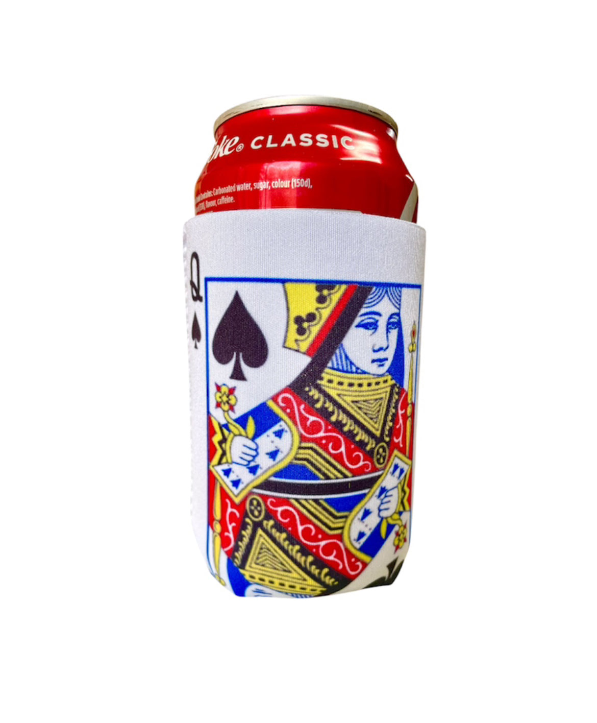 A8822 - Queen of Diamond Print Stubby Cooler