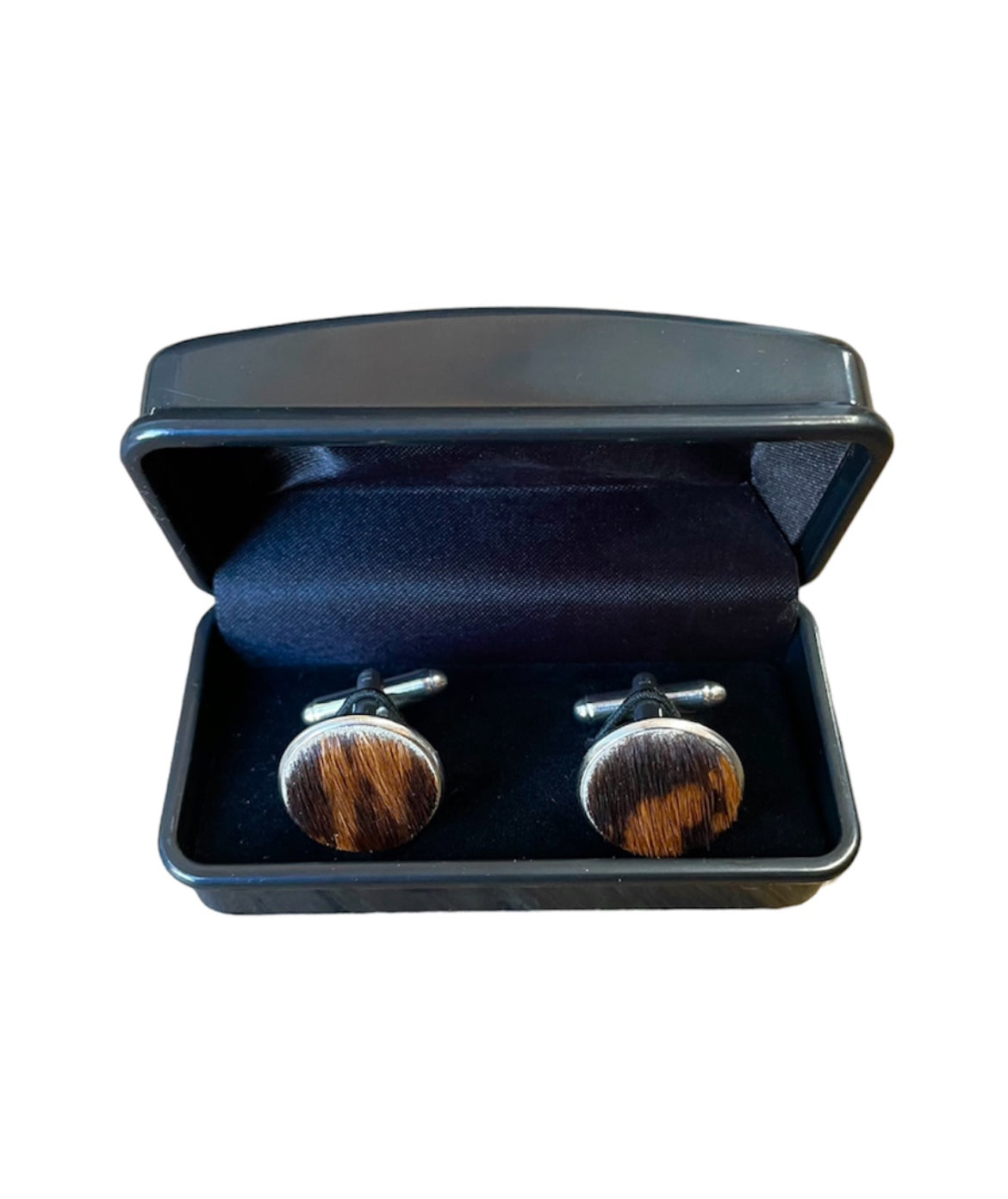 A8782  - 100% Hair On Hide Cufflinks