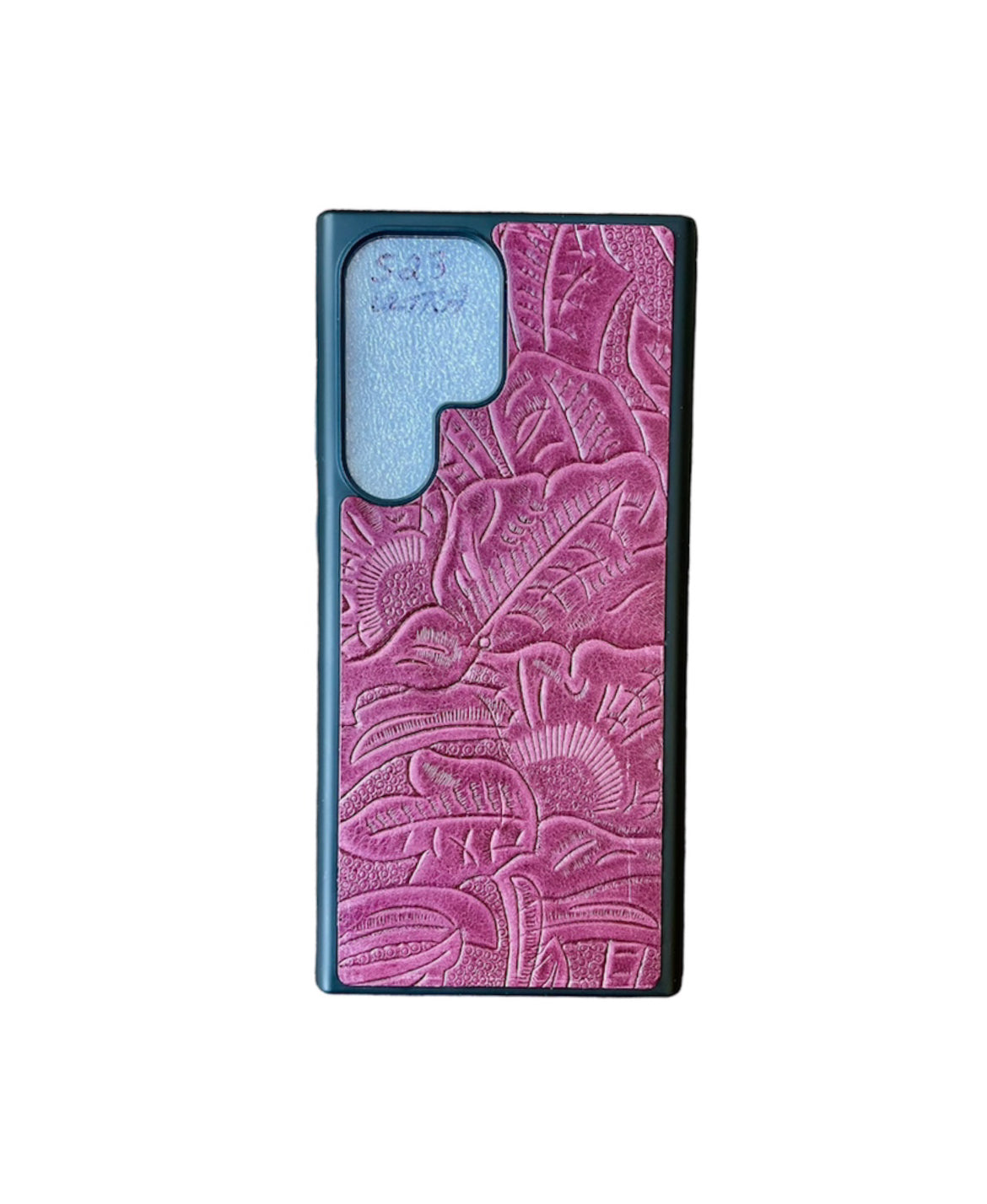 A8709 - Samsung S23 Ultra Tooled Leather Case