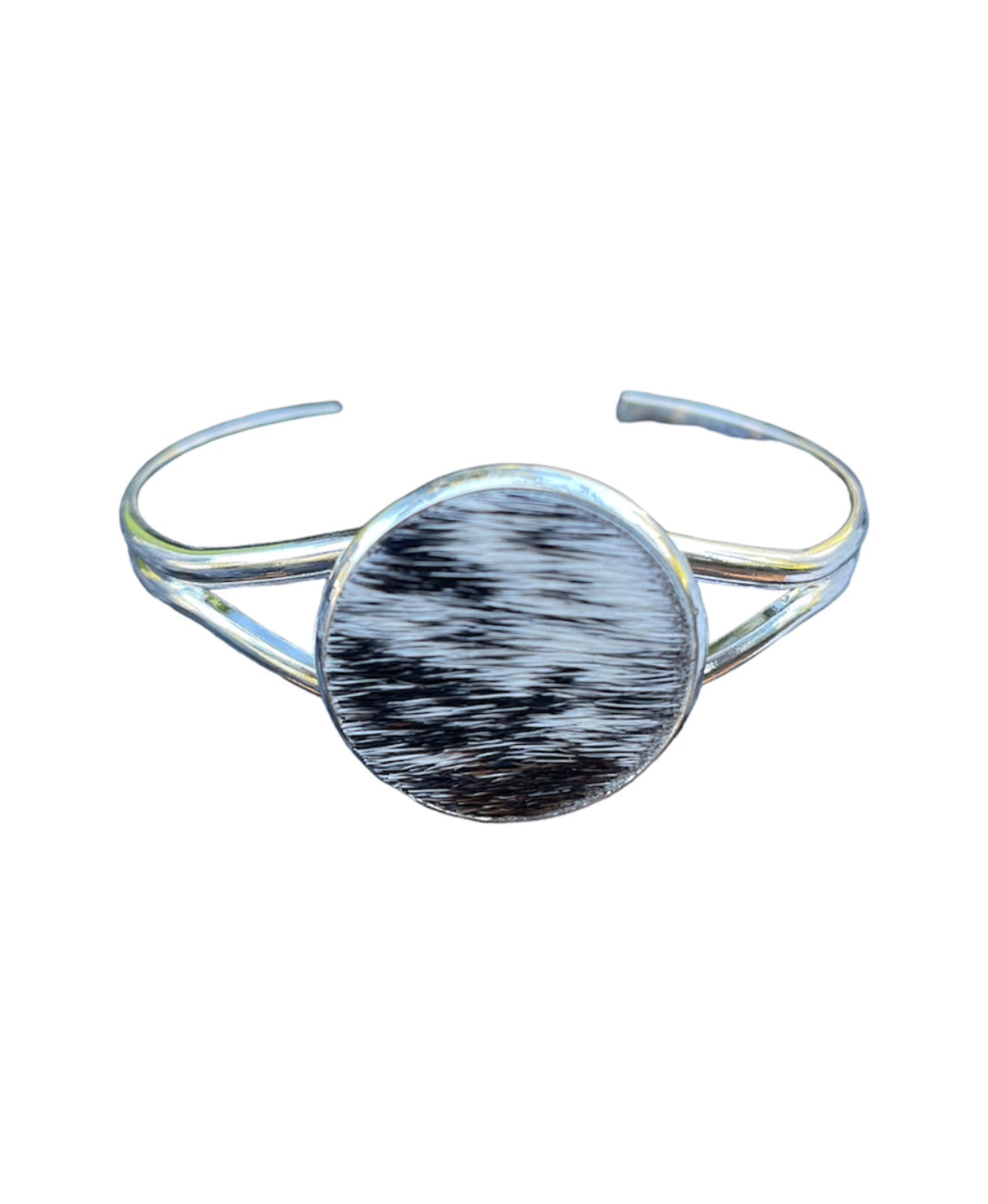 J6853 - 3/4 Bangle w Cowhide Bezel