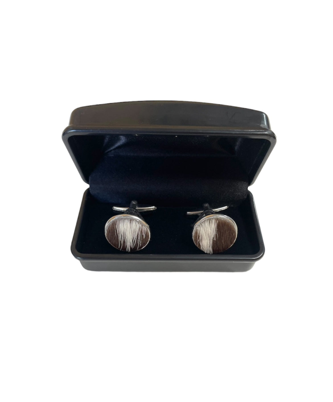 A8780  - 100% Hair On Hide Cufflinks