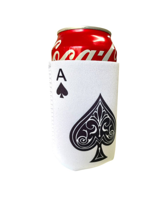 A8822A - Ace of Spades Print Stubby Cooler