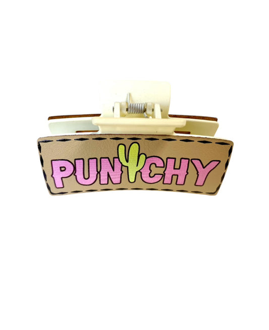 J6627 - Western Punchy Hair Claw Clip