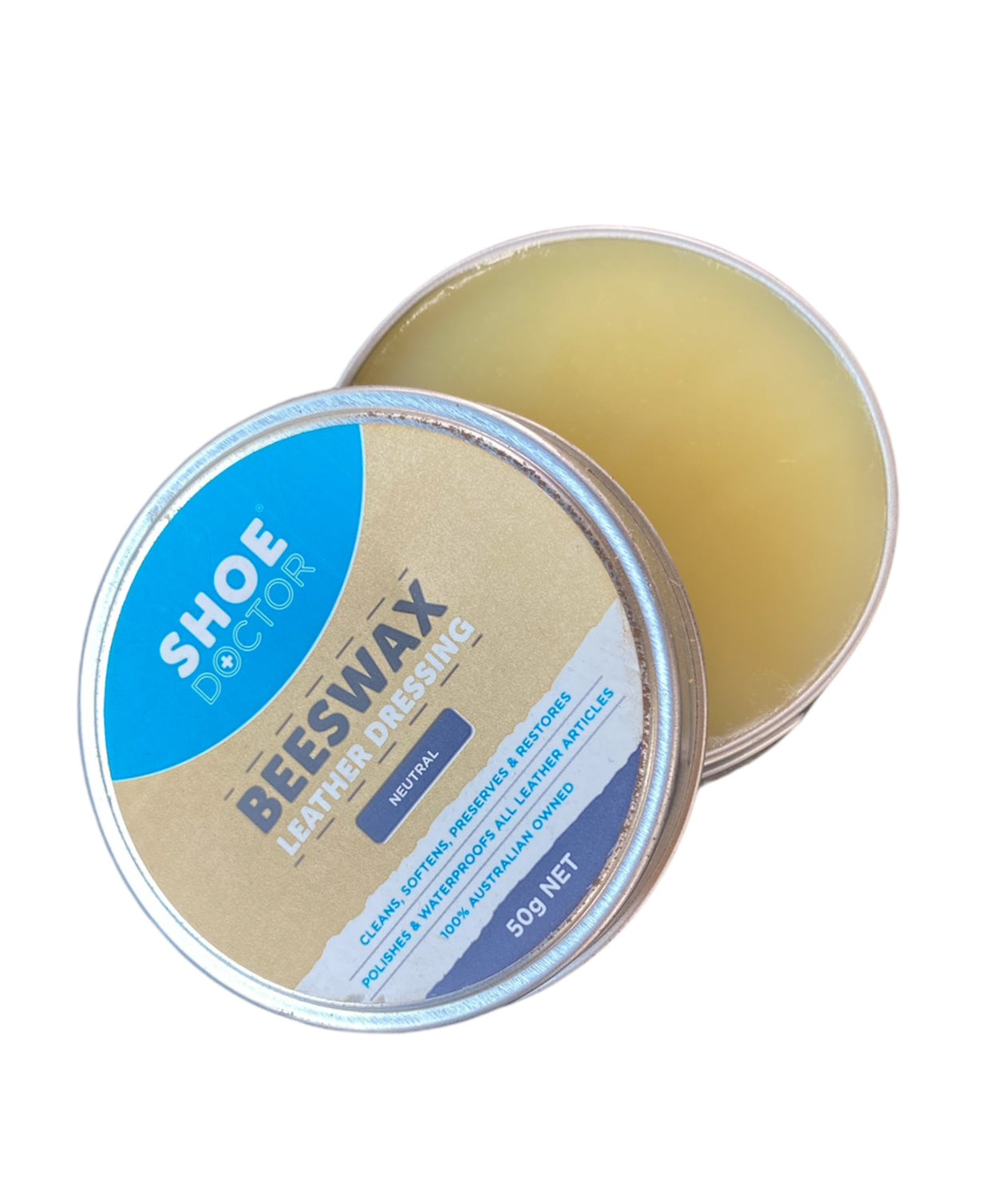 T5521 - SHOE DOCTOR BEESWAX NEUTRAL 50g TIN