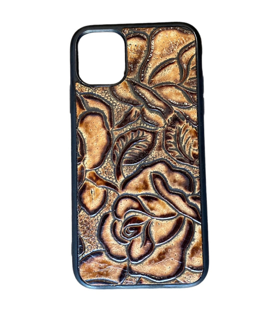 A8576 - IPhone 11 Pro Max Tooled Leather Case