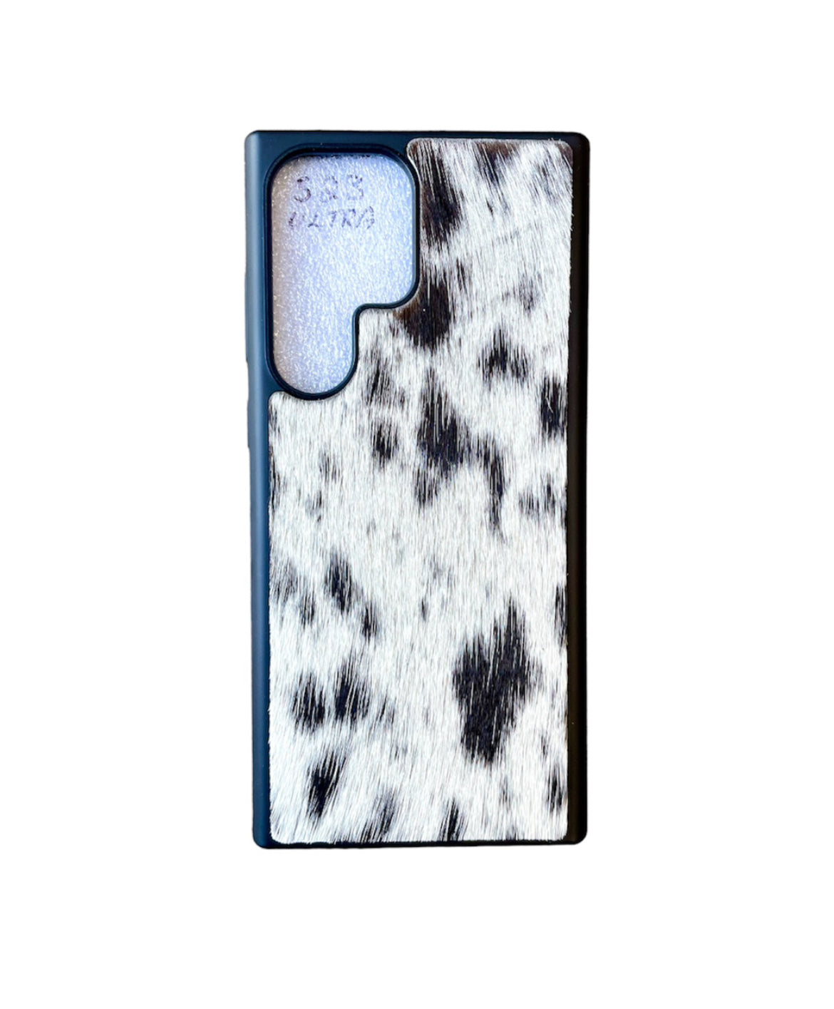 A8719 - Samsung S23 Ultra Hair on Hide Leather Case