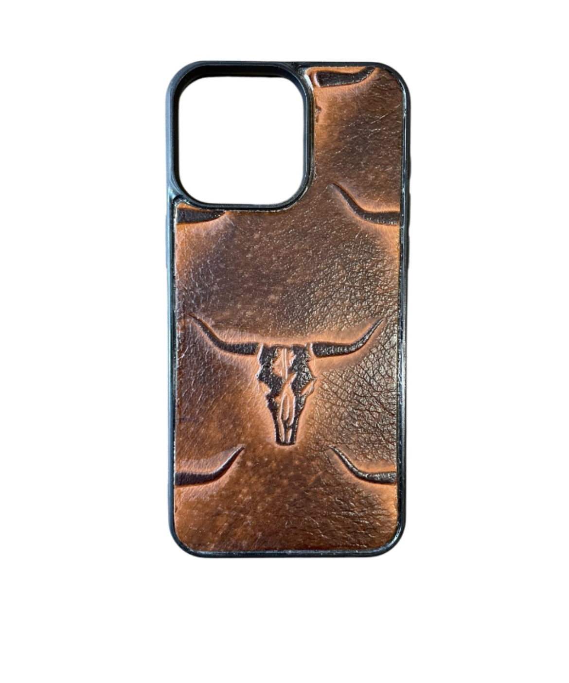 A8603 - IPhone 15 Pro Max Tooled Leather Case