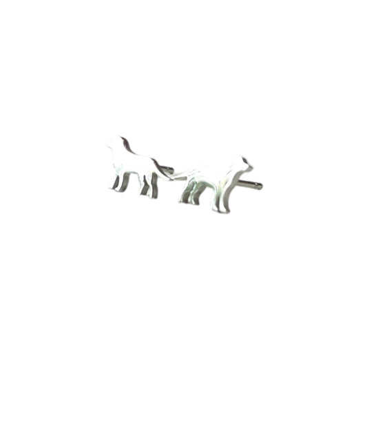 J6456 - Dog Stud Earrings