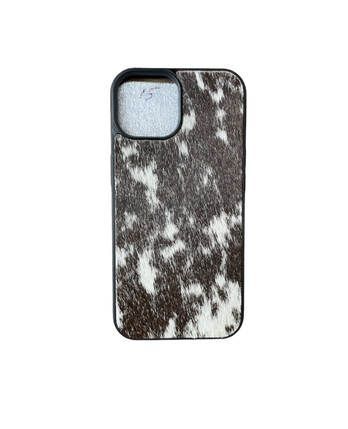 A8765 - IPhone 15 Hair on Hide Case