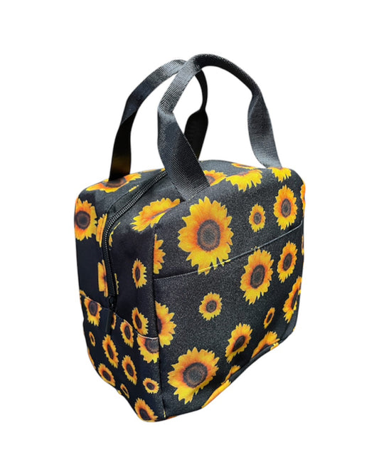 A8835 - Cosmetic / Drink & Lunch Cooler Sunflowers