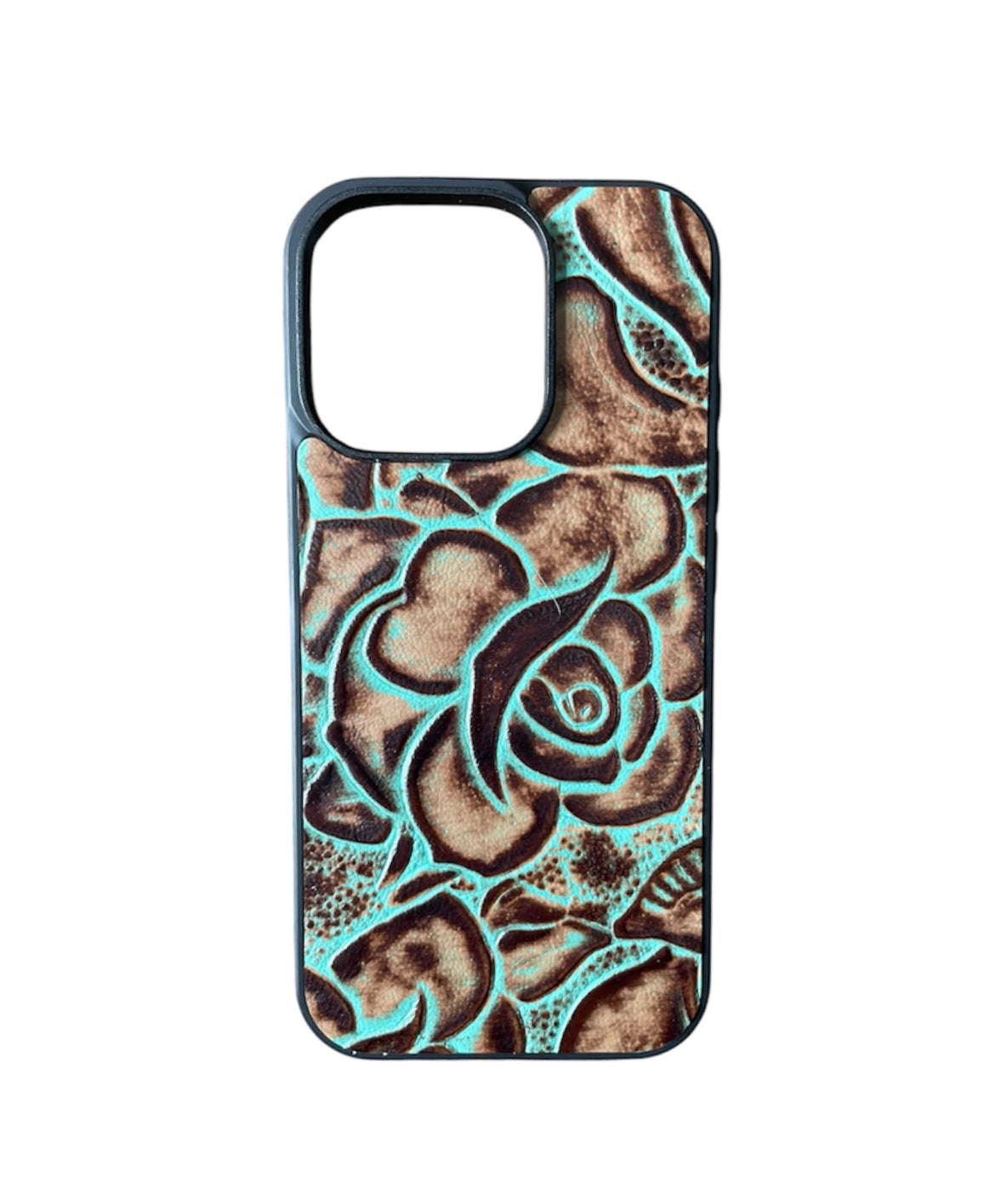 A8809 - IPhone 16 Pro Tooled Leather Case