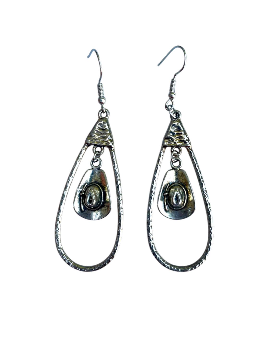 J6198 - Hat Dangle Earrings