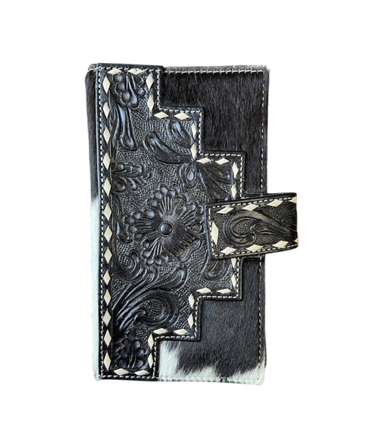 A8231 - Hide 100% Real Leather & Backstitch Wallet