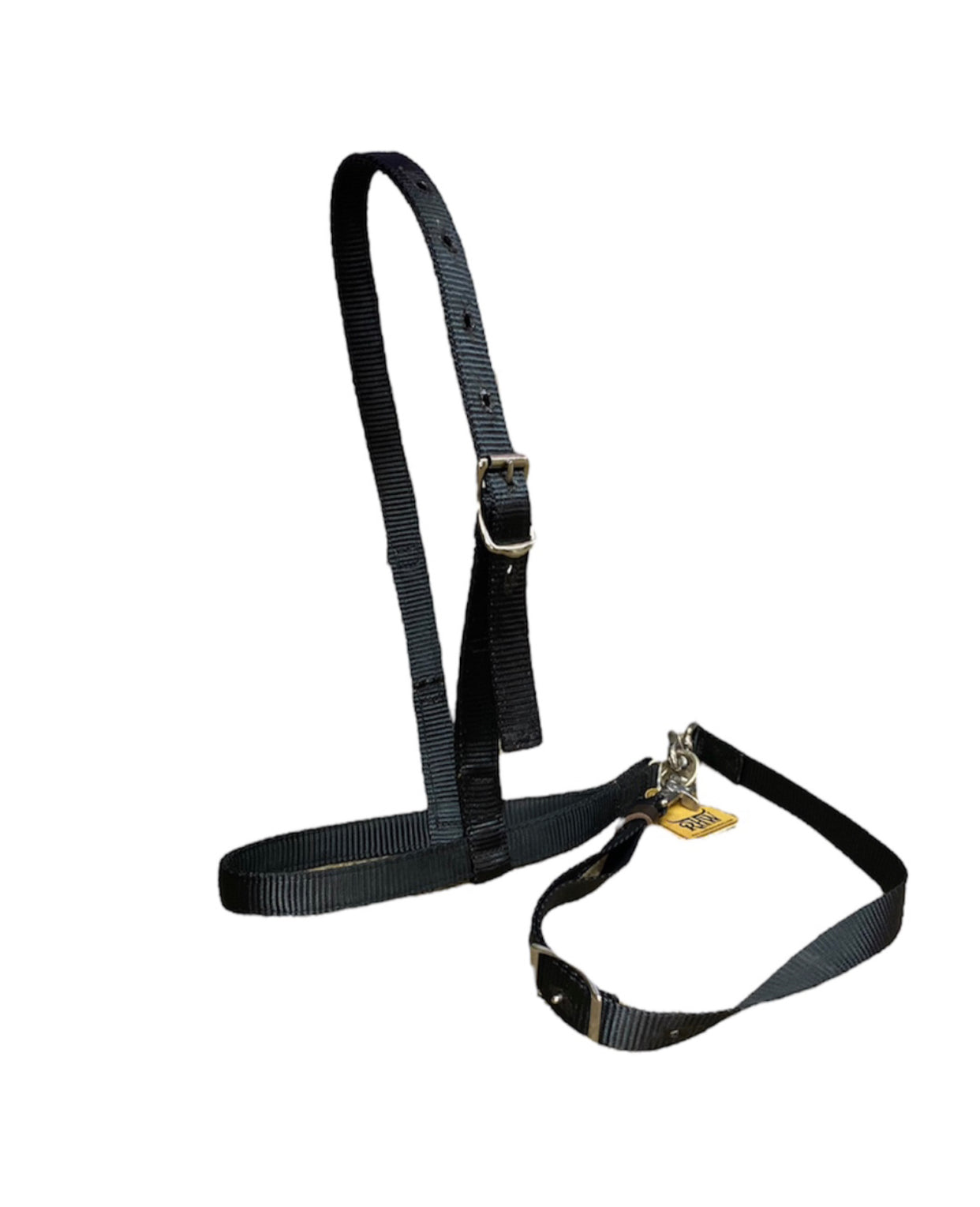 T000 - Aust Made Black Nylon noseband and tiedown