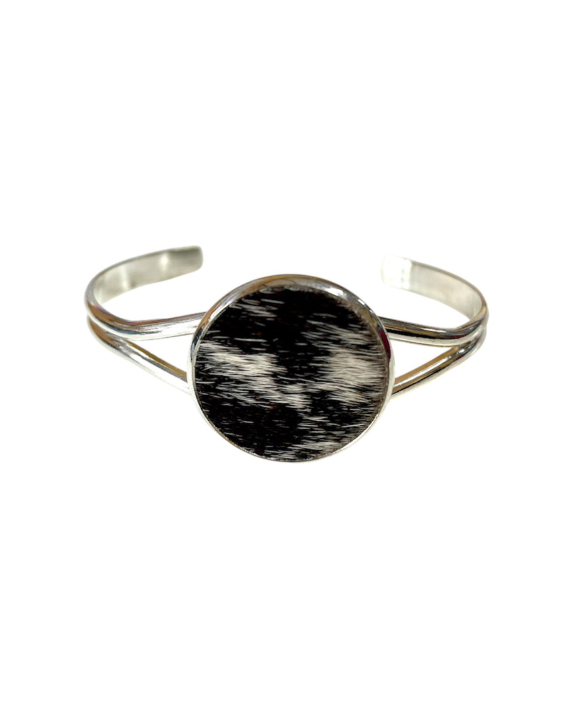 J6855 - 3/4 Bangle w Cowhide Bezel