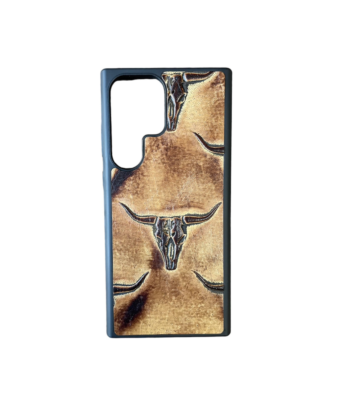 A8711 - Samsung S23 Ultra Tooled Leather Case