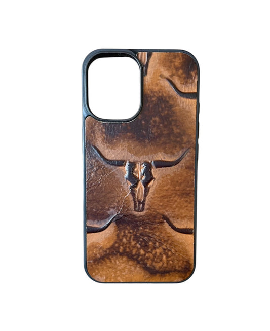 A8803 - IPhone 16 Tooled Leather Case