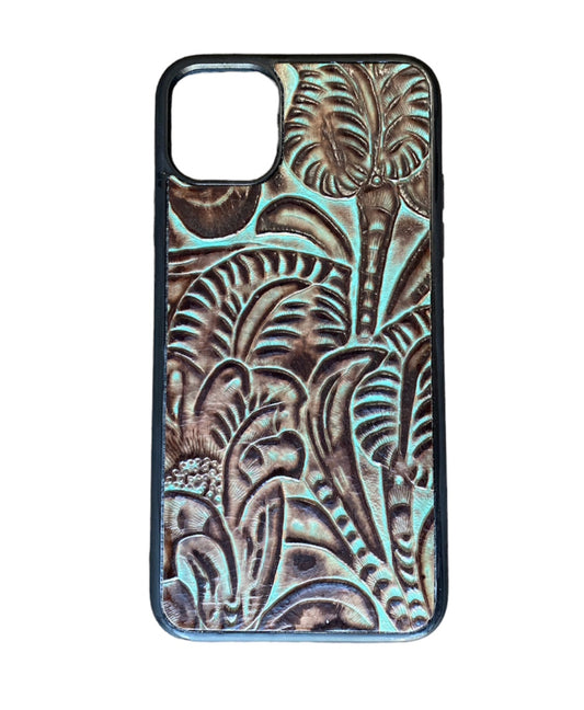 A8574 - IPhone 11 Pro Max Tooled Leather Case