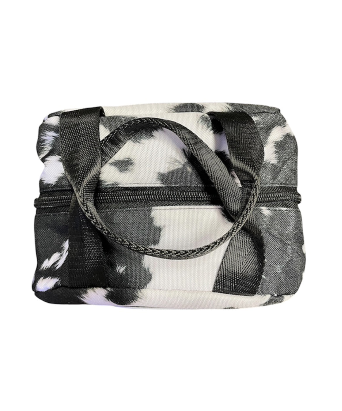 A8836 - Cosmetic / Drink & Lunch Cooler Black & White Speckled