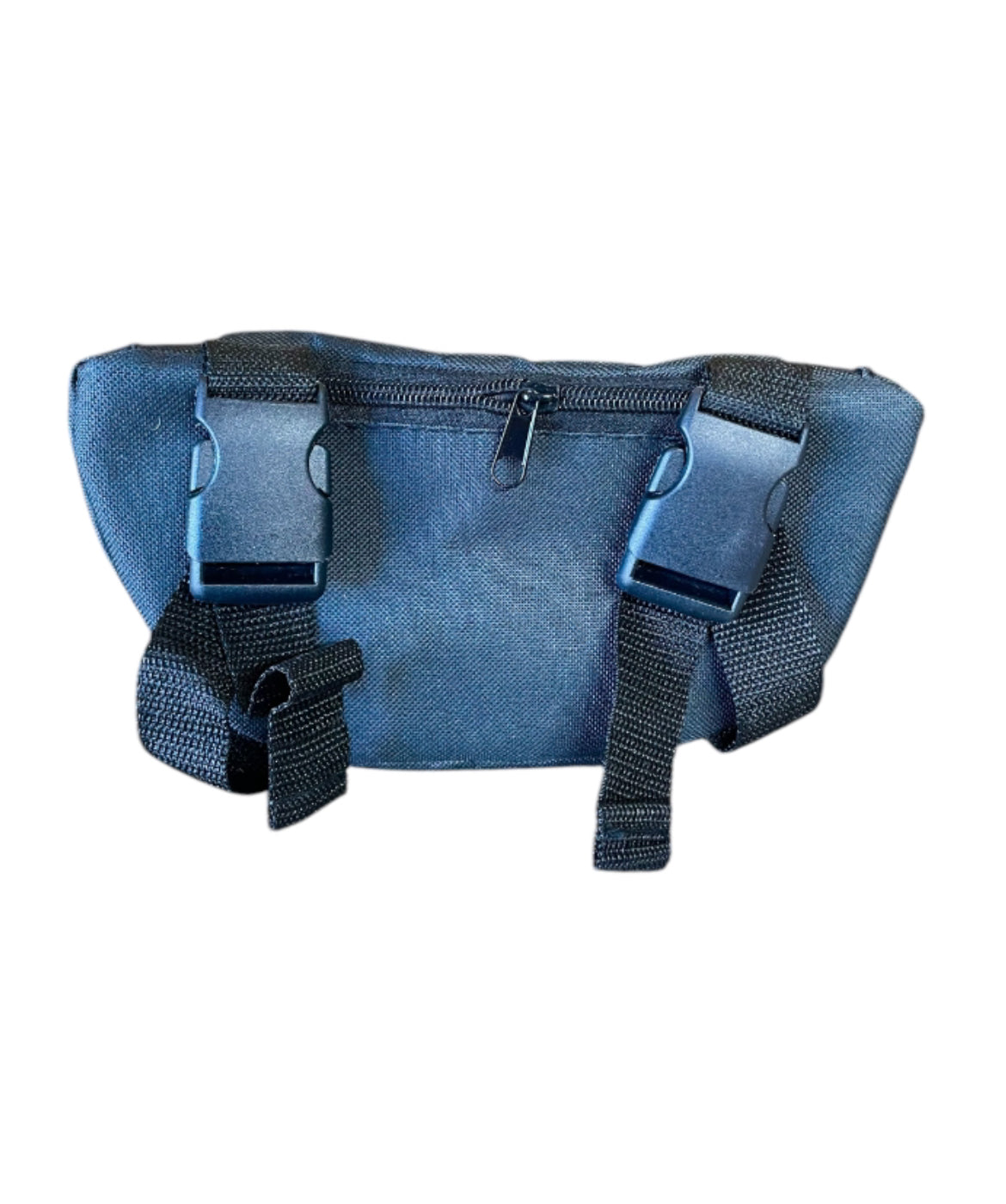 T5528B - Black Nylon Saddle Pouch