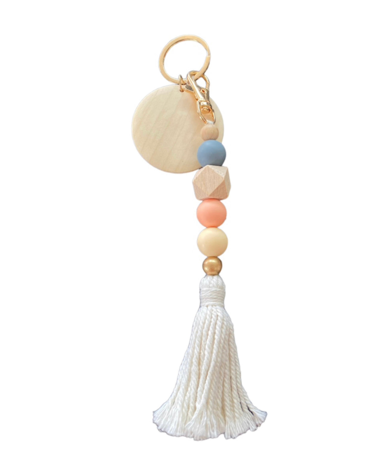 A8533 - Rubber Bead Tassel Clip