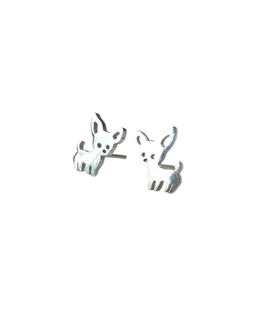 J6509 - Chihuahua Stud Earrings