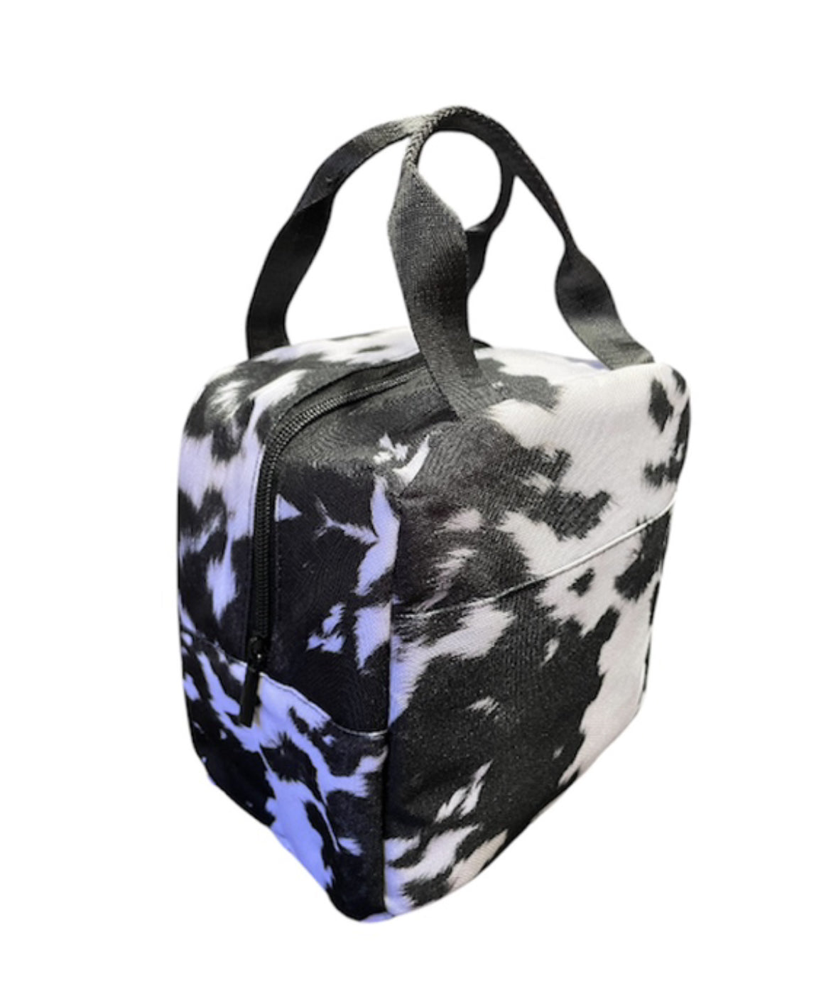 A8836 - Cosmetic / Drink & Lunch Cooler Black & White Speckled