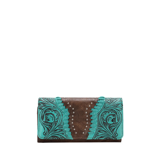 TR147W002 - Trinity Ranch Tooled Collection Wallet