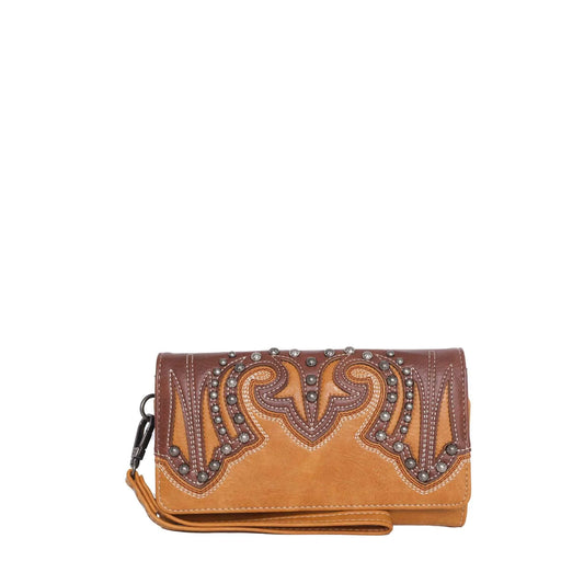 MW1055W018 - Montana West Embroidered Collection Wallet